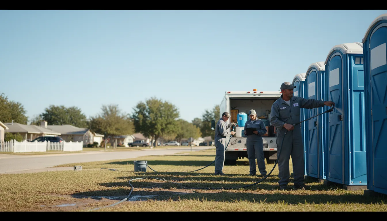 Long-Term Portable Toilet Rental in Saint Georges, DE near me